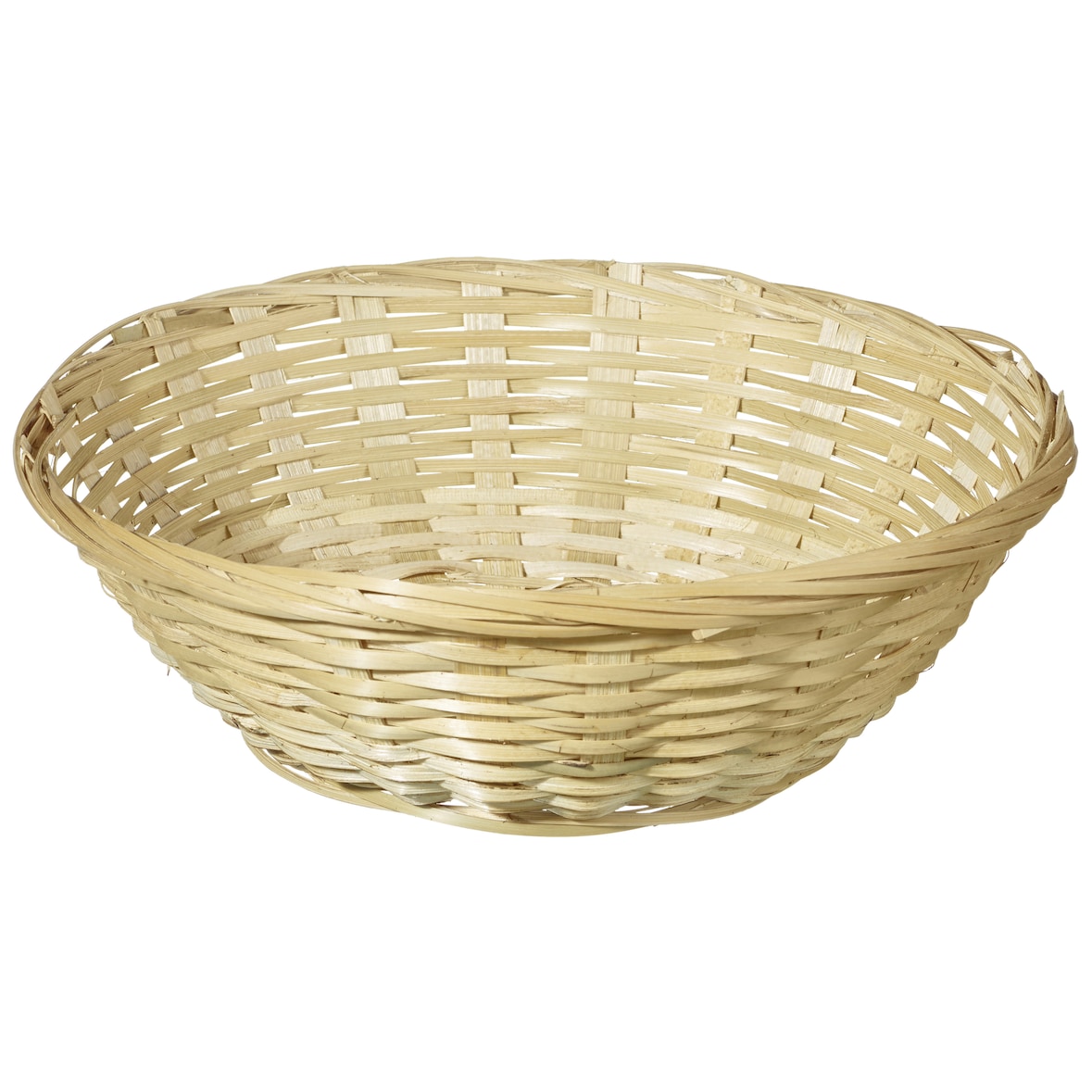 aro Brotkorb, Bambus, Ø 23 x 8 cm, 6 tlg., rund, natur