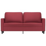 thumbnail of vidaXL 2-Sitzer-Sofa Weinrot 140 cm Kunstleder