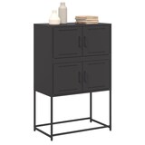 thumbnail of vidaXL Sideboard Schwarz 68,5x38,5x107 cm Stahl