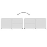 thumbnail of vidaXL TV-Schrank Weiß 80x34x36 cm Holzwerkstoff