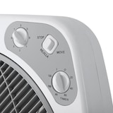 thumbnail of Orbegozo ventilador box fan BF 0140, 3 velocidades de ventilación, 40 cm de diámetro, difusor rotativo, temporizador de 2 horas, 60 W