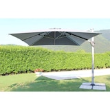 thumbnail of MANU ombrellone da giardino decentrato 3x4 colore Grigio