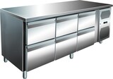 thumbnail of Gastro Edelstahl Kühltisch Kühltheke 6 Schubladen 464 L -2/+8°C