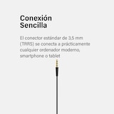 thumbnail of Auricular com Fio e Microfone com Cancelador de Ruído, Auscultadores Mono para Videoconferência CS95i, Bege