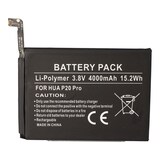 thumbnail of Akku passend für Huawei P20 Pro, Li-Polymer, 3,8V, 4000mAh, 15,2Wh, built-in, ohne Werkzeug