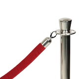 thumbnail of Securit® Corda in velluto per paletto d'accoglienza "Classic" - Rossa - Terminali cromati - 150cm