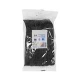 thumbnail of MONOUSO - Tenedor Reutilizable PP Negro 17,5cm (1.000 Uds)