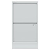 thumbnail of Bisley Home Filer Hängeregistraturschrank mit Schloss aus Stahlblech, 2 Schubladen, einbahnig - Hängeregisterschrank abschließbar, Hängeregistratur