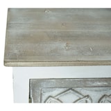 thumbnail of Apotheker Kommode HWC-J48, Schrank Schubladenkommode, Holz Schubladen, Shabby-Look Vintage 150x81x40cm, weiß-braun