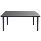 thumbnail of Poly rotan set Halden, tuinmeubelen balkonset zitset ~ antraciet, kussens crème