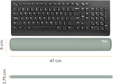 thumbnail of Reposamuñecas para teclado Fellowes Breyta™, 100% reciclable, tecnología Hex Cushion™, verde