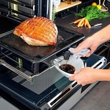 thumbnail of Plat de cuisson four pour rôti avec bac de récupération du jus de 3 litres 39 x 33 cm Zenker Special Cooking