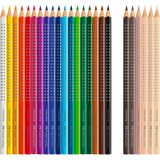 thumbnail of Faber Castell Buntstift Grip Jumbo 5,3 mm Skin Ton 18+6 Etui