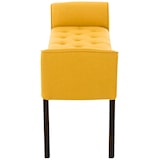 thumbnail of Chaise Longue Cleopatra Tapizado en Tela Amarillo/Antiguo oscuro