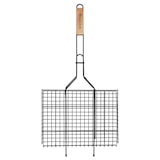 thumbnail of WellHome - Grelha para Hamburguer Preto Antiaderente 25x34x2,5cm