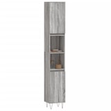 thumbnail of vidaXL Badschrank Grau Sonoma 30x30x190 cm Holzwerkstoff