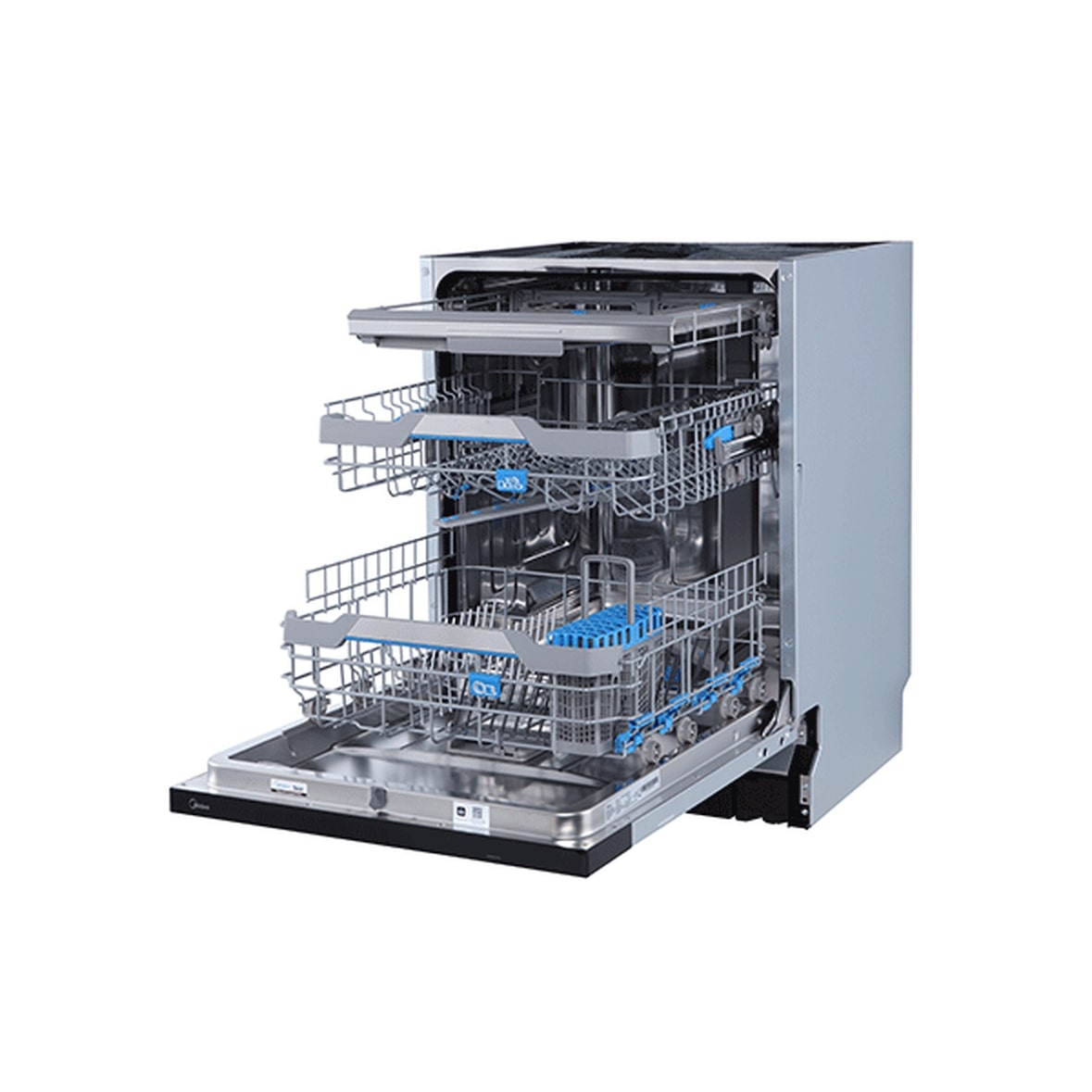 Midea MDWEB1403QB-WU Geschirrspüler vollintegrierbar 60 cm
