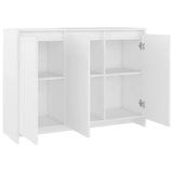 thumbnail of vidaXL Dressoir 102x33x75 cm bewerkt hout wit