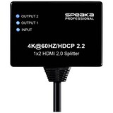 thumbnail of SpeaKa Professional SP-9443508 1+2 Port HDMI-Splitter Schwarz