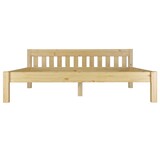 thumbnail of Doppelbett Ehebett 180x200 Kiefer natur Massivholzbett Rollroste Matratze 60.38-18 M