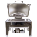 thumbnail of Edelstahl Luxus Speisenwärmer 2/3 Warmhaltebehälter Chafing Dish 6,0 Liter