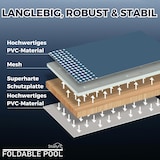 thumbnail of Starlyf Foldable Pool, Planschbecken, faltbarer Pool ohne Aufblasen, langlebig & robust, 1000 Liter, 167cmx286cm