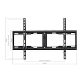 thumbnail of One pour tous les wm4611 plat support mural pour tv led/lcd