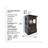thumbnail of Freistehender Holzofen - 305 3D-BOX