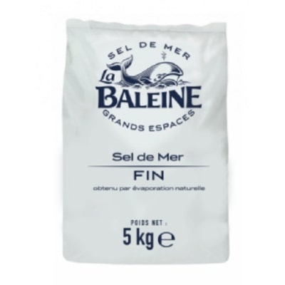 Sel de Mer La Baleine 5kg/Sac 1 sac