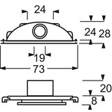 thumbnail of Busch-Jaeger Leitungseinführung 2137/11 W-54 2CKA001761A1513