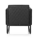thumbnail of Loungesessel ARUBA BLACK Gestell schwarz Kunstleder 1-Sitzer schwarz hjh OFFICE
