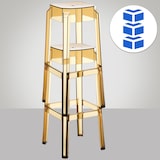 thumbnail of Lot de 2 tabourets de bar Fox Ambre