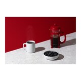 thumbnail of Cafetière à piston 3 tasses Java rouge -  35.00 cl Rond Verre Bodum
