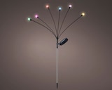 thumbnail of Solar Stabbeleuchtung Outdoor 70cm 6 LEDs Kunststoff Solarleuchte für Garten Stablampe Gartenleuchte Solarlampen Wegeleuchte Stableuchte Gartendeko