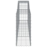 thumbnail of vidaXL Gabionen mit Hochbogen 6 Stk. 400x50x100/120cm Verzinktes Eisen