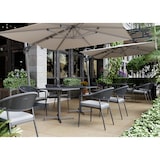 thumbnail of METRO PROFESSIONAL Table pliante SOFIA, acier, 70 x 70 cm, carrée, gris foncé