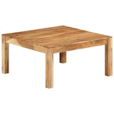 thumbnail of Table basse 80x80x40 cm Bois d'acacia massif Modèle Versailles Moderne