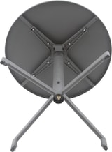 thumbnail of METRO PROFESSIONAL Mesa de comedor plegable, acero, Ø 60 x 74 cm, redonda, gris oscuro