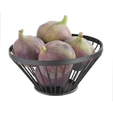 thumbnail of HENDI Obstkorb, abgerundet schwarz, ⌀280x(H)130mm