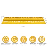 thumbnail of Porta ferramentas de polipropileno L 615 x P 140 x A 39 mm