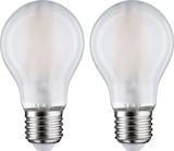 thumbnail of Paulmann LED Birne Filament   E27 230V 2x806lm 2x7W 4000K  Matt 28924