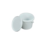 thumbnail of Eimer Deckel lebensmittelecht 3,3 L Liter leer weiß Henkel Kunststoff Set 40 Stück