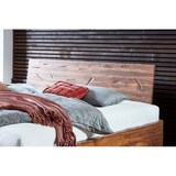 thumbnail of SAM® Schwebebett Holzbett Akazienholz 140 x 200 cm geschlossenes Kopfteil TENERIFFA