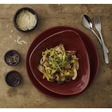 thumbnail of Piatto Fondo/Coppa Triangolare Stonecast Patina Rosso Ruggine, Confezione da 12