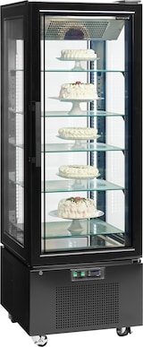 thumbnail of TEFCOLD Kühlvitrine (Gefriergerät)  UPD400-F 364l Schwarz / Glas