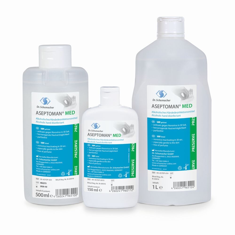 Aseptoman Med Händedesinfektion - 3 x 5 L - Handdesinfektionsmittel
