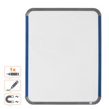 thumbnail of Nobo Magnetisches Whiteboard Mini für Tisch oder Wand QB05442ASTD Lackierter Stahl Farbiger Dünner Rahmen 280 x 360 mm Weiß