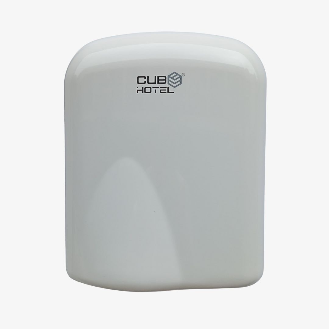 Secador de Manos Automático ABS Blanco para Baños Públicos y Comerciales