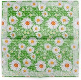 thumbnail of Sovie HORECA Serviette Lissy in grün aus Linclass® Airlaid 40 x 40 cm, 50 Stück - Floral