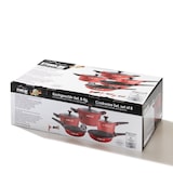 thumbnail of STONELINE® Imagination PLUS Kochgeschirr-Set, 8-tlg., mit abnehmbaren Griffen, rot